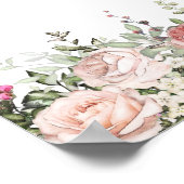 Poster Panneau de bienvenue pour la fête prénuptiale dans (Coin)