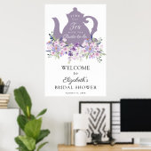 Poster Panneau de bienvenue pour la réception de mariage (Bureau à domicile)