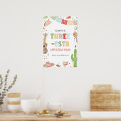 Poster Panneau de bienvenue pour l'anniversaire de Three- (Cuisine)