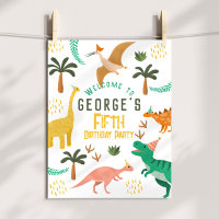 Panneau de bienvenue pour l'anniversaire des enfan