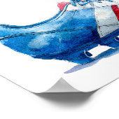 Poster Panneau de bienvenue pour le 1er anniversaire de f (Coin)