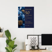Poster Panneau de bienvenue pour le 50e anniversaire à fl (Bureau à domicile)