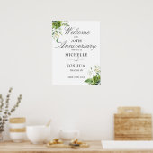 Poster Panneau de bienvenue pour les 70 ans de mariage av (Cuisine)