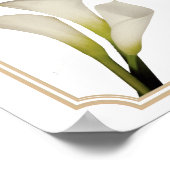 Poster Panneau de bienvenue pour une baby shower avec des (Coin)