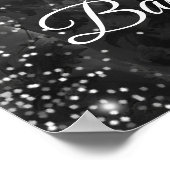 Poster Panneau de bienvenue pour une baby shower avec pho (Coin)