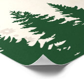 Poster Panneau de bienvenue pour une Baby Shower dans la  (Coin)