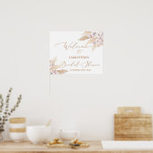 Poster Panneau de bienvenue pour une Baby Shower de maria (Cuisine)