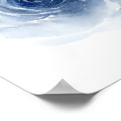 Poster panneau de bienvenue pour une baby shower de maria (Coin)