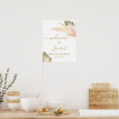 Poster Panneau de bienvenue pour une baby shower de maria (Cuisine)