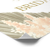 Poster Panneau de bienvenue pour une baby shower de maria (Coin)