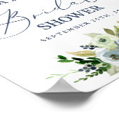 Poster Panneau de bienvenue pour une baby shower de maria (Coin)