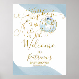 Poster Panneau de bienvenue pour une baby shower pour un
