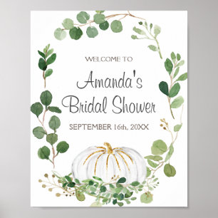 Poster Panneau de bienvenue pour une baby shower sur le t
