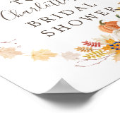 Poster Panneau de bienvenue pour une baby shower sur le t (Coin)