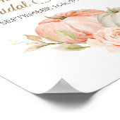 Poster Panneau de bienvenue pour une baby shower sur le t (Coin)