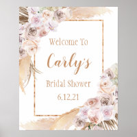 Panneau de bienvenue pour une douche de mariage av