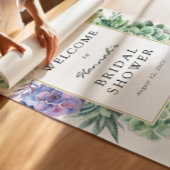 Poster Panneau de bienvenue pour une douche de mariée suc