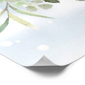 Poster Panneau de bienvenue pour une douche de mariée sur (Coin)