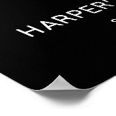 Poster Panneau de bienvenue pour une fête d'anniversaire  (Coin)