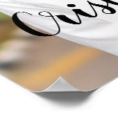 Poster Panneau de bienvenue pour une fête de fiançailles  (Coin)