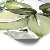 Poster Panneau de bienvenue pour une fête de fiançailles (Coin)