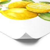 Poster Panneau de bienvenue pour une fête de mariage au c (Coin)