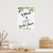 Poster Panneau de bienvenue pour une fête de mariage aux  (Cuisine)