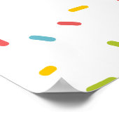 Poster Panneau de bienvenue pour une fête de mariage avec (Coin)