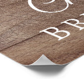 Poster Panneau de bienvenue pour une fête de mariage cham (Coin)