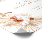 Poster Panneau de bienvenue pour une fête de mariage cham (Coin)