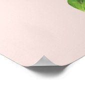 Poster Panneau de bienvenue pour une fête de mariage d'ét (Coin)