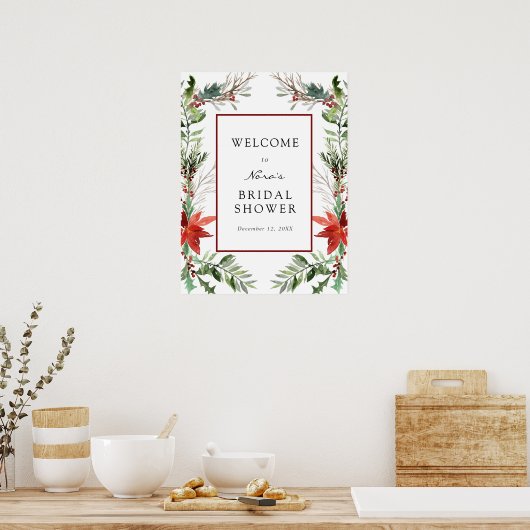 Poster Panneau de bienvenue pour une fête de mariage Holi (Cuisine)