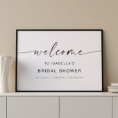 Poster Panneau de bienvenue pour une fête de mariage mini