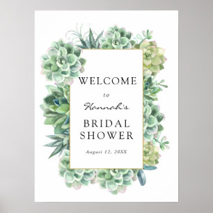 Poster Panneau de bienvenue pour une fête de mariage succ