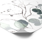 Poster Panneau de bienvenue pour une fête prénuptiale aut (Coin)