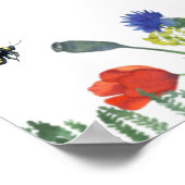 Poster Panneau de bienvenue pour une fête prénuptiale ave (Coin)