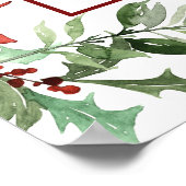 Poster Panneau de bienvenue pour une fête prénuptiale Hol (Coin)