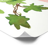 Poster Panneau de bienvenue pour une fête prénuptiale sur (Coin)