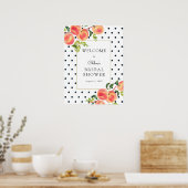 Poster Panneau de bienvenue pour une fête prénuptiale Swe (Cuisine)