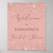 Poster Panneau de bienvenue pour une soirée de mariage gl (Devant)