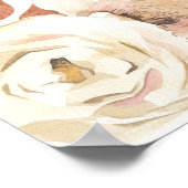 Poster Panneau de bienvenue rose blush et marine pour rév (Coin)