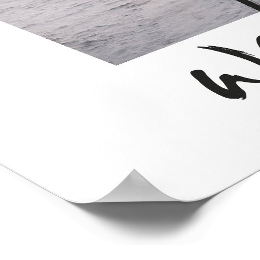 Poster Panneau de bienvenue vertical pour mariage (Coin)