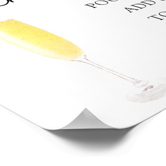 Poster Panneau de Buisson de Mimosa (Coin)