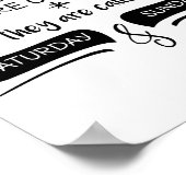 Poster Panneau de bureau marronnier imprimable (Coin)