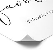 Poster Panneau de cadeaux de fleurs de Bourgogne d'automn (Coin)