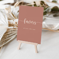 Panneau de cadeaux en terre cuite calligraphié min