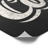 Poster Panneau de café. Décor Café. Drôle Café Dit. (Coin)