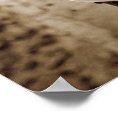 Poster Panneau de café Sepia, Paris, France (Coin)