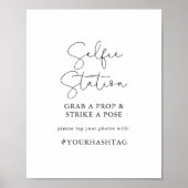 Poster Panneau de calligraphie simple et élégant pour sta (Devant)