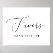 Poster Panneau de calligraphie simple pour cadeaux de mar (Devant)